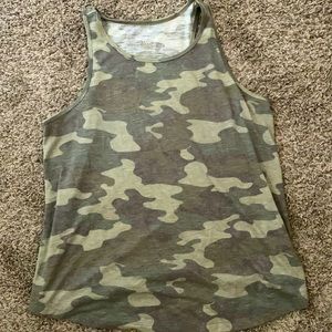 Camo tank top